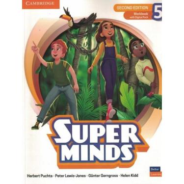 Imagem de Super minds 5 wb with digital pack - british english - 2nd ed - CAMBRI