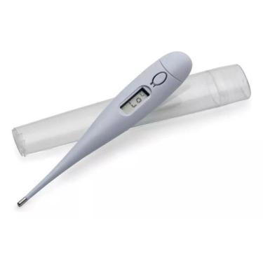 Imagem de Termômetro Digital Clinico Febre Adulto Infantil Aviso - Smart