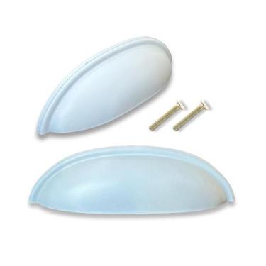 Imagem de Puxador Concha Linha Kids para Móveis 64mm, feito em Metal - Compras F