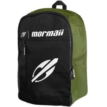 Imagem de Mochila Mormaii Surf Line Letreiro Preta e Verde 25L-Unissex