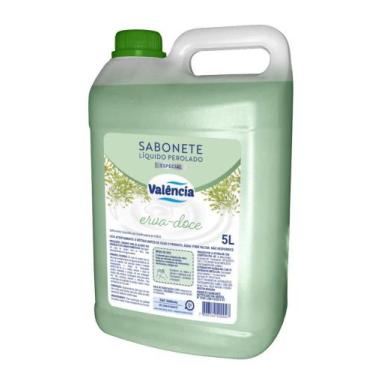 Imagem de Sabonete líquido erva doce 5 litros - Valença Química , Verde, 5kg
