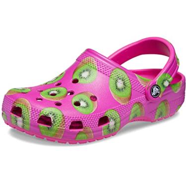 Imagem de Crocs Tamancos gráficos clássicos unissex para adultos, Kiwi, 43