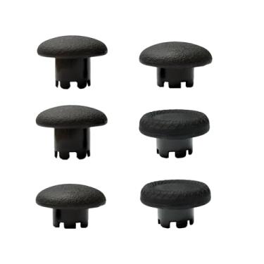 Imagem de Dogxiong Manípulos Analógicos Para Controle Ps5 Edge, Substituição De Dualsense 6 Em 1, Acessórios, Peças, Kit Reparo Joystick Analógico (Preto)