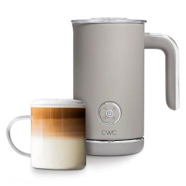Imagem de COOK WITH COLOR Vaporizador De Leite Elétrico 4 Em 1 Com Espumador - Aquecimento 2 Minutos, Espuma Quente E Fria Para Café, Latte, Cappuccino, Macchiato, Aquecedor, Desligamento Automático, Areia