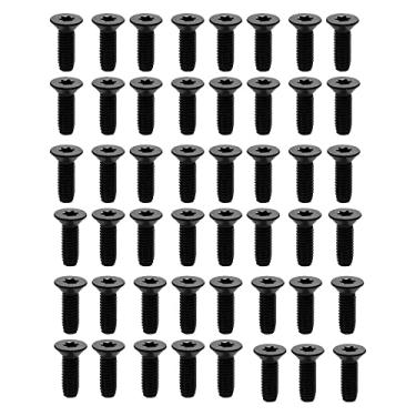 Imagem de X AUTOHAUX 44 peças de parafusos automotivos para Jeep Wrangler CJ7 YJ TJ 1976-2006 Fixadores de moldura de para-brisa dobradiça porta traseira parafusos de porta espelho dobradiças de janela porcas