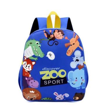 Imagem de Mochila Média Infantil Desenhos Menino Menina Criança Nylon - Modas Fa