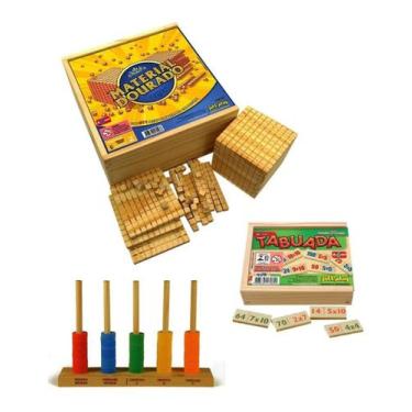 Imagem de Aprendendo Matematica Com Material Dourado - Jottplay