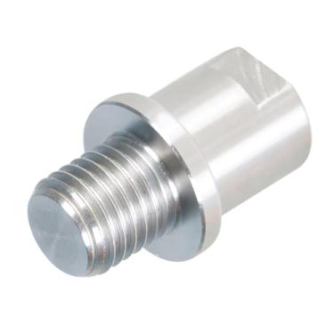 Imagem de Thomletha Adaptador de caixa de eixo de torno de 3/4 polegadas x 10Tpi para 1 polegada x 8Tpi adaptador de cabeça de torno adequado para torno de madeira