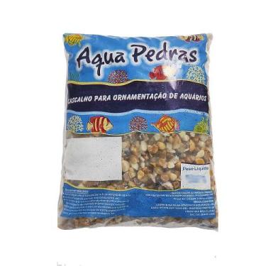 Imagem de Substrato Cascalho Rio 3 10Kg Aqua Pedras