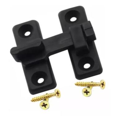 Imagem de Tranqueta Tranca De Porta Sanfonada Completa C/ Parafusos - P&J