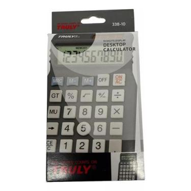 Imagem de Calculadora Mesa/escritorio 10 Digitos Truly 338-10 Original