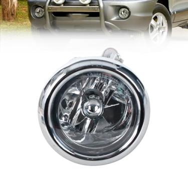 Imagem de JESYMBX Para HYUNDAI SANTA FE 2001-2006 Luz de neblina do para-choque dianteiro do carro com refletor de lâmpada de condução lado esquerdo do motorista