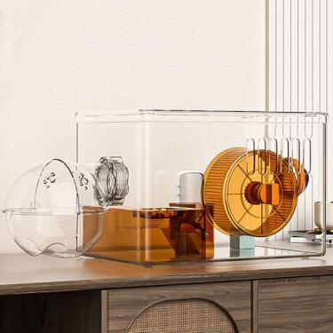 Imagem de Zenkon Gaiola para Hamster, Terrario Hamster de Acrílico, Gaiola de Acrílico para Pequenos Animais de Estimação com 20 Acessórios