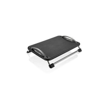 Imagem de Descanso De Pés Ergonômico Reclinável Multilaser Preto AC059