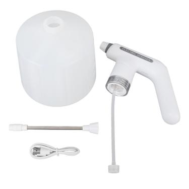 Imagem de Power Spray Recarregável 1,5L de névoa fina de fino bico ajustável Haste estendida pulverizador automático de planta para plantas externas internas