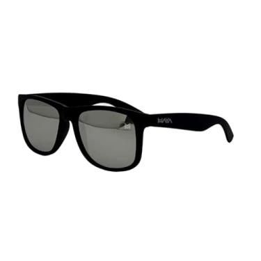 Imagem de Óculos de Sol Unissex Quadrado Maya Lion UV400 Original (Prata Espelhado)