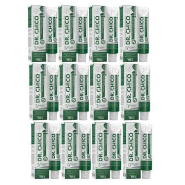 Imagem de Kit 12 Pomada Massageadora Dr. Chico 150G - Bio Instinto