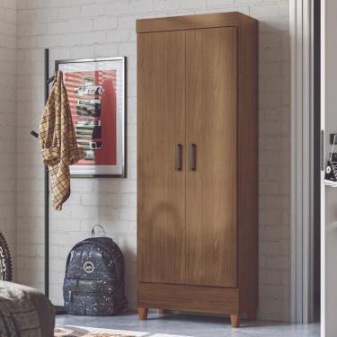 Imagem de Armário Multiuso Sapateira 2 Portas Fit Santos Andirá Jequitibá