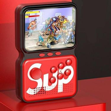 Imagem de Video Game Retro Portatil 900 Jogos Sup Power M3 Cor Vermelho-Unissex