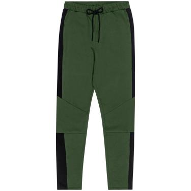 Imagem de Calça Masculina Enfim Moleton Jogging  Verde Escuro P-Masculino
