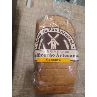 Imagem de Pão De Forma Vegano Casa Do Pão Integral Cenoura 500g