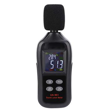 Imagem de Fafeicy Testador de Ruído do Medidor de Nível de Nível Digital LCD 35-135dB Com Exibição Colorida para Monitoramento de Ambiente Doméstico
