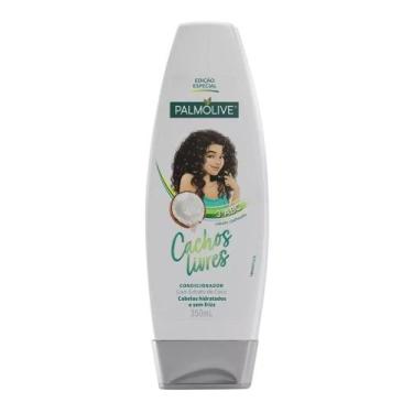 Imagem de Condicionador Palmolive Cachos Livres Extrato de Coco 350ml
