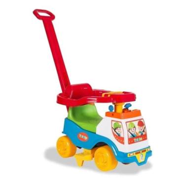 Imagem de Triciclo Andador Infantil Totoka Plus Azul - Cardoso