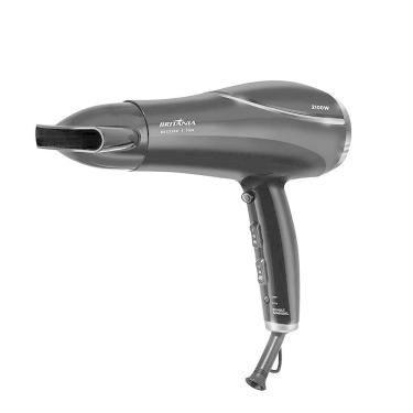 Imagem de Secador de Cabelo Britânia BSC2150 | Com 2 Velocidades, 3 Temperaturas, 2100W, Preto, Bivolt
