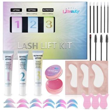 Imagem de Kit de elevação de cílios Libeauty Tube Design com cola, bálsamo e kit