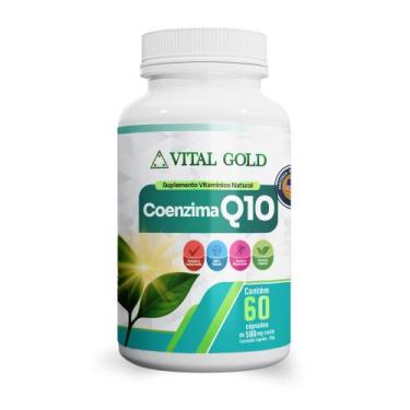 Imagem de COEZIMA Q10 - 500mg (60 Cápsulas) VITAL GOLD, 01 Unidade