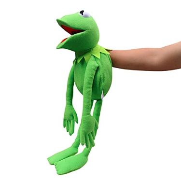 Imagem de Kermit Frogs Hand Puppet, Frog Plush,The Muppets Show, Soft Frog Puppet Doll Suitable for Role Play -Green, 24 Inches