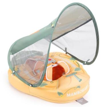 Imagem de Bóia de natação HECCEI Mambobaby com dossel para bebês de 3 a 24 meses