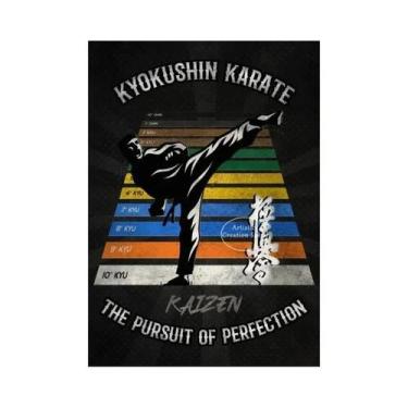 Imagem de Pôster De Artes Marciais Judo Karate Taekwondo Em Lona Para Decoração 