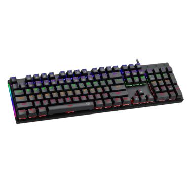 Imagem de Teclado Mecânico Gamer T-dagger Tgk-310-rd Rainbow Espanhol