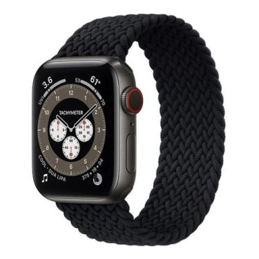 Imagem de Pulseira para Watch 38mm 40mm 42mm 44mm Solo loop Strap Trançado Serie