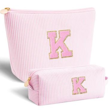 Imagem de Bolsa de cosméticos perfeita para presentes com monograma para mulhere
