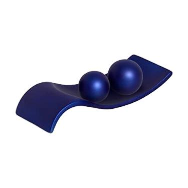 Imagem de Centro de Mesa Decorativo de Cerâmica Safira Azul com Esferas