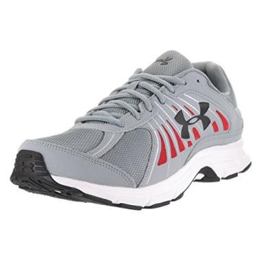 Imagem de Under Armour Tênis masculino UA Dash RN, Aço/Branco/Preto, 11