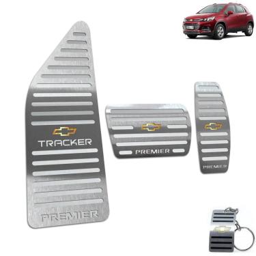 Imagem de Descanso de Pé + Pedaleira Chevrolet Tracker Premier Prata