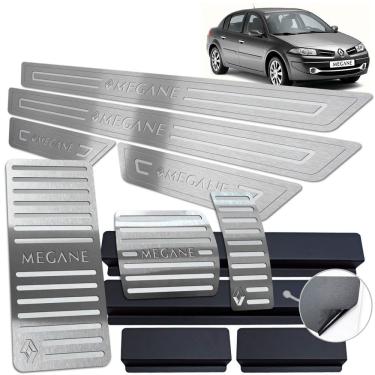 Imagem de Soleira Pedaleira Descanso Megane 2006 Até 2011 Automático