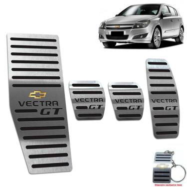Imagem de Pedaleira + Descanso Vectra Gt 2008 A 2011 Manual Preto