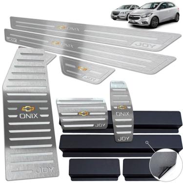 Imagem de Descanso Soleira Pedaleira Automátic Prata Onix Joy 2013 20