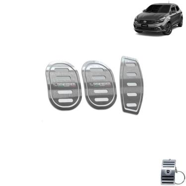Imagem de Pedaleira Manual Em Aço Inox Fiat Argo S-Design