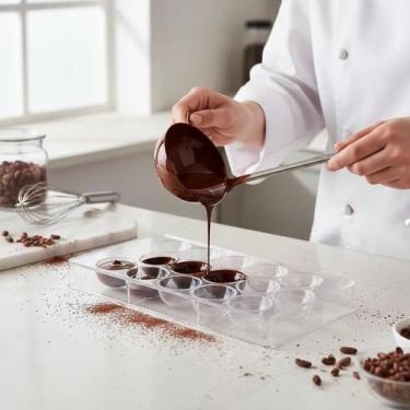 Imagem de Forma Profissional Chocolate Twist 20g Tábata Romero Acrílico - Bluest