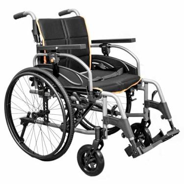 Imagem de Cadeira De Rodas Alumínio Premium Max Até 150kg Assento 46cm