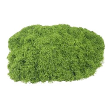 Imagem de XLWLLNJ Plantas Verdes Artificiais, 100 G, Planta Artificial para O Pátio, Decorativa, Plantas de Líquen Verde Artificial, para Vasos de Plantas, Artesanato, Verde, Tamanho real