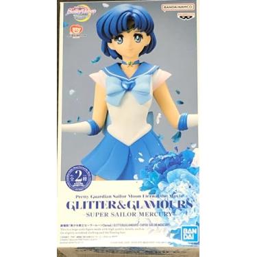 Imagem de 1 FIGURE PRETTY GUARDIAN SAILOR MOON ETERNAL - SUPER SAILOR MERCURY - GLITTER&GLAMOURS REF.:19171 - BANDAI BANPRESTO