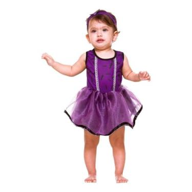 Imagem de Fantasia de Halloween Bebê Morceguinha 2 á 18 Meses C/Faixa (M 3-6 Meses)