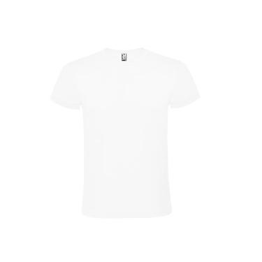 Imagem de Camiseta Atomic unissex branca de algodão de manga curta casual - Ligh